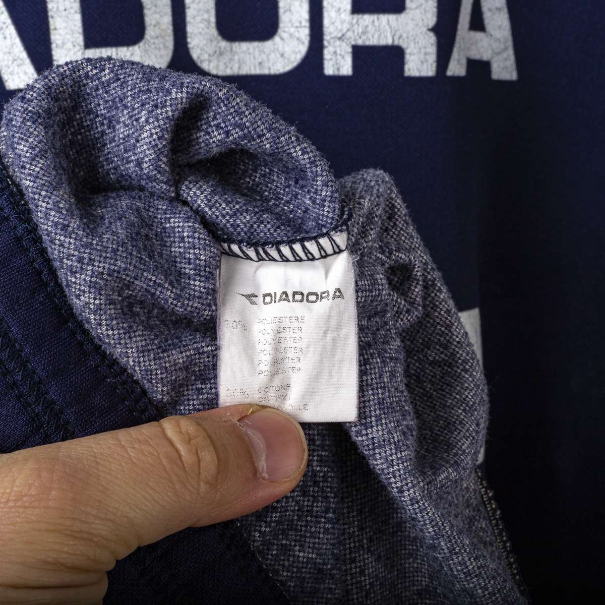 Felpa Allenamento Napoli Diadora Peroni 2000/2001