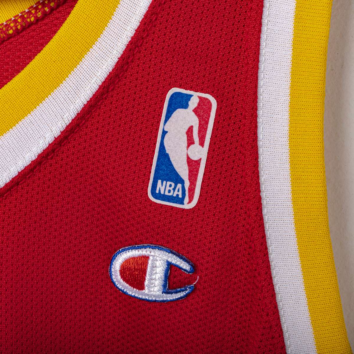 Canotta Nba Away Houston Rockets Olajuwon 34 Champion 1990/1995
