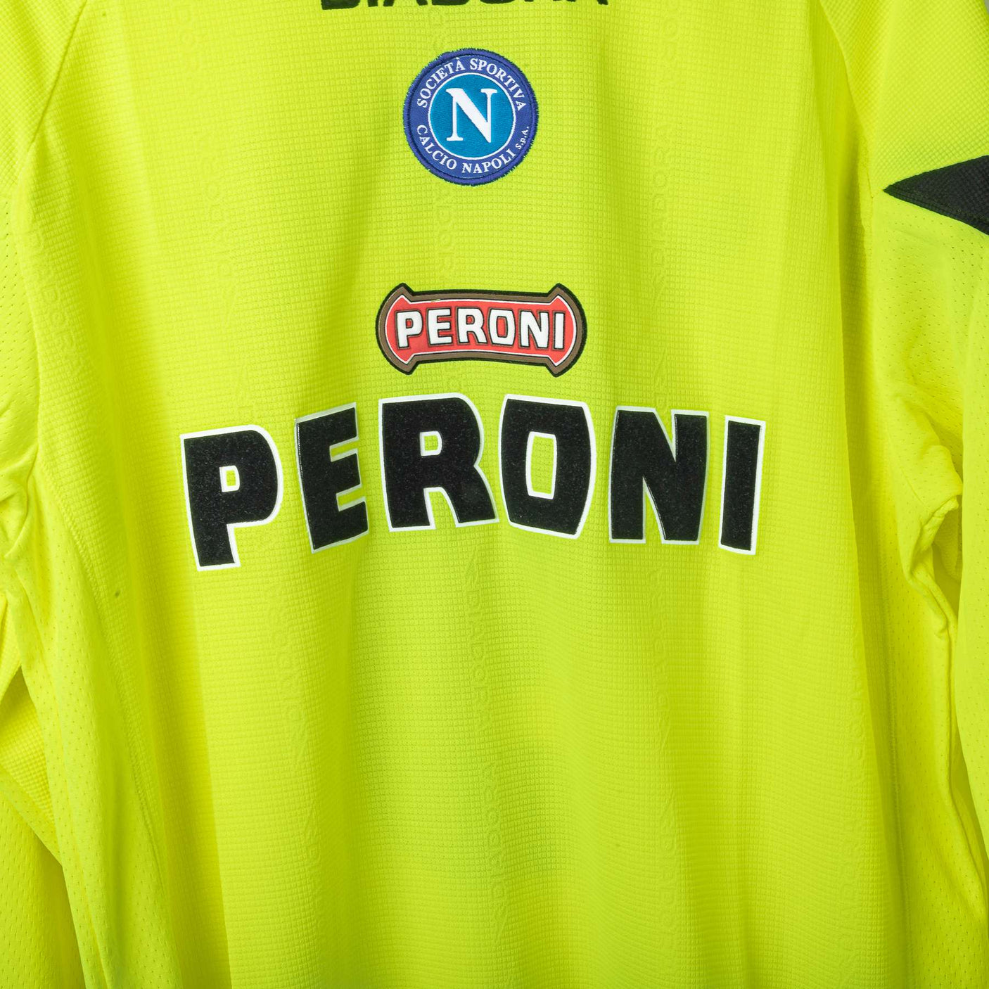 Maglia Away Napoli Diadora Stellone 9 ml 2002/2003