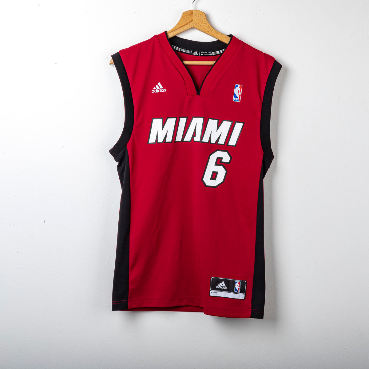 Canotta NBA Miami Heat Adidas James 6 2010/2011