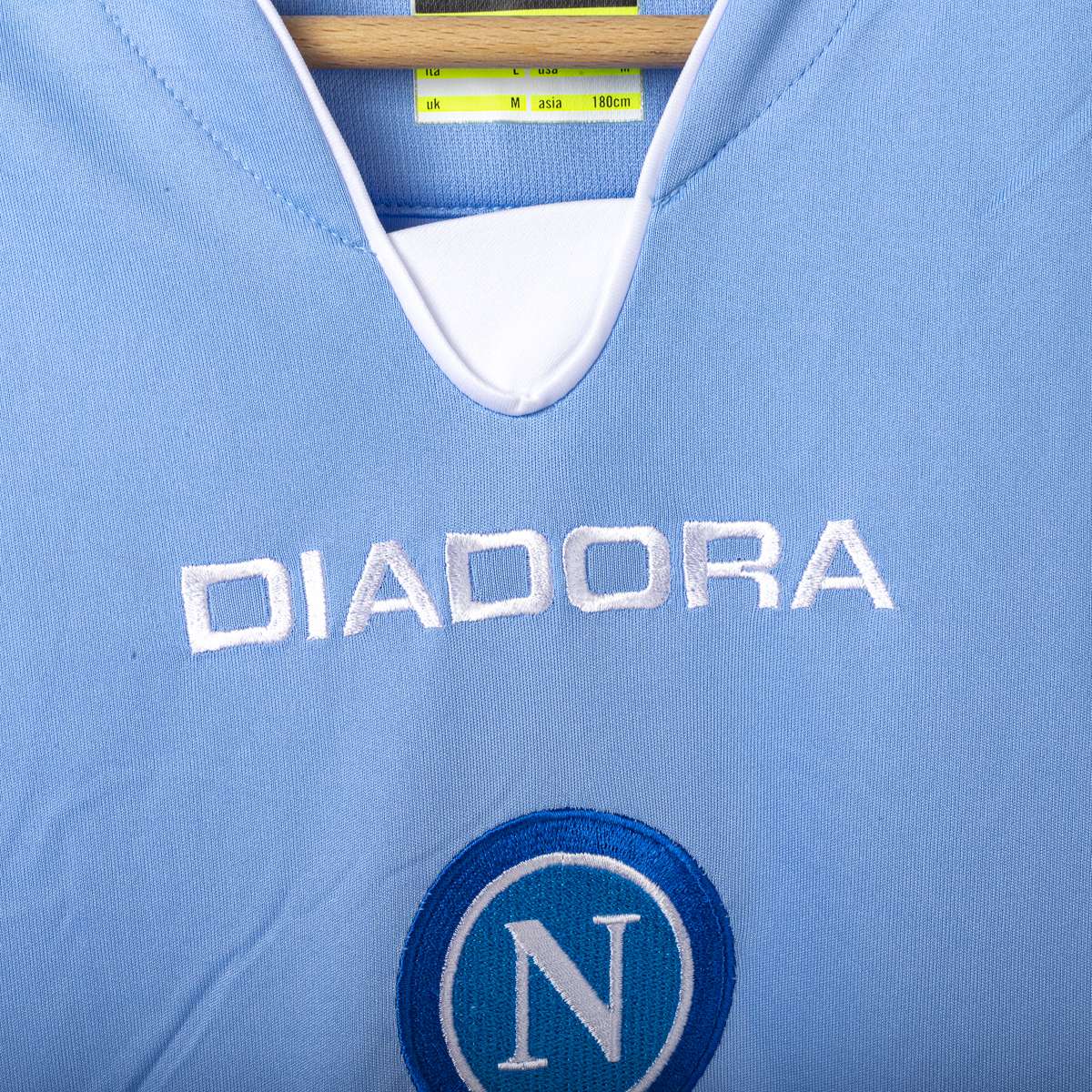 Maglia Home Ssc Napoli Diadora Lavezzi n7 2007/2008