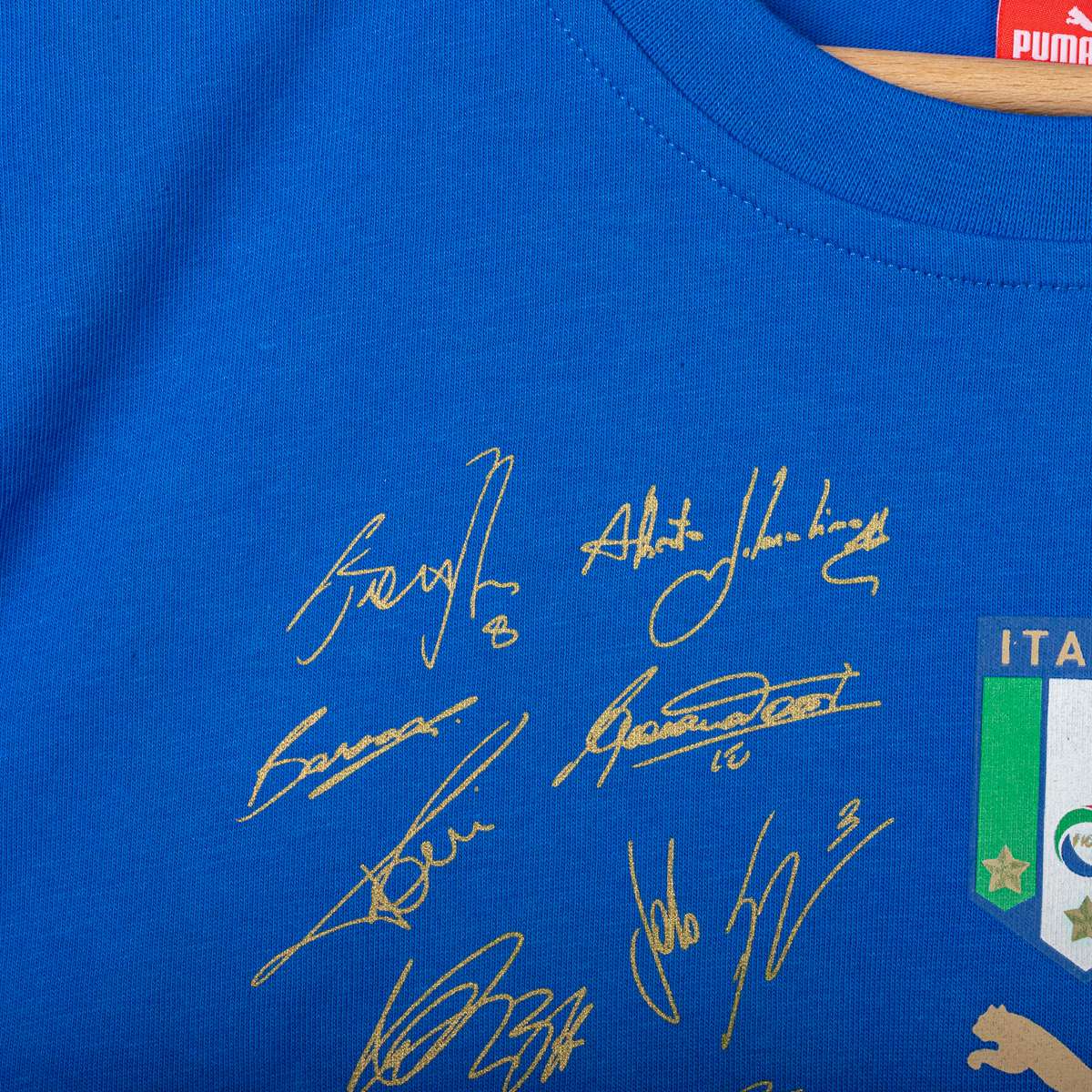 T-shirt celebrativa Italia Puma Campioni 4 2006