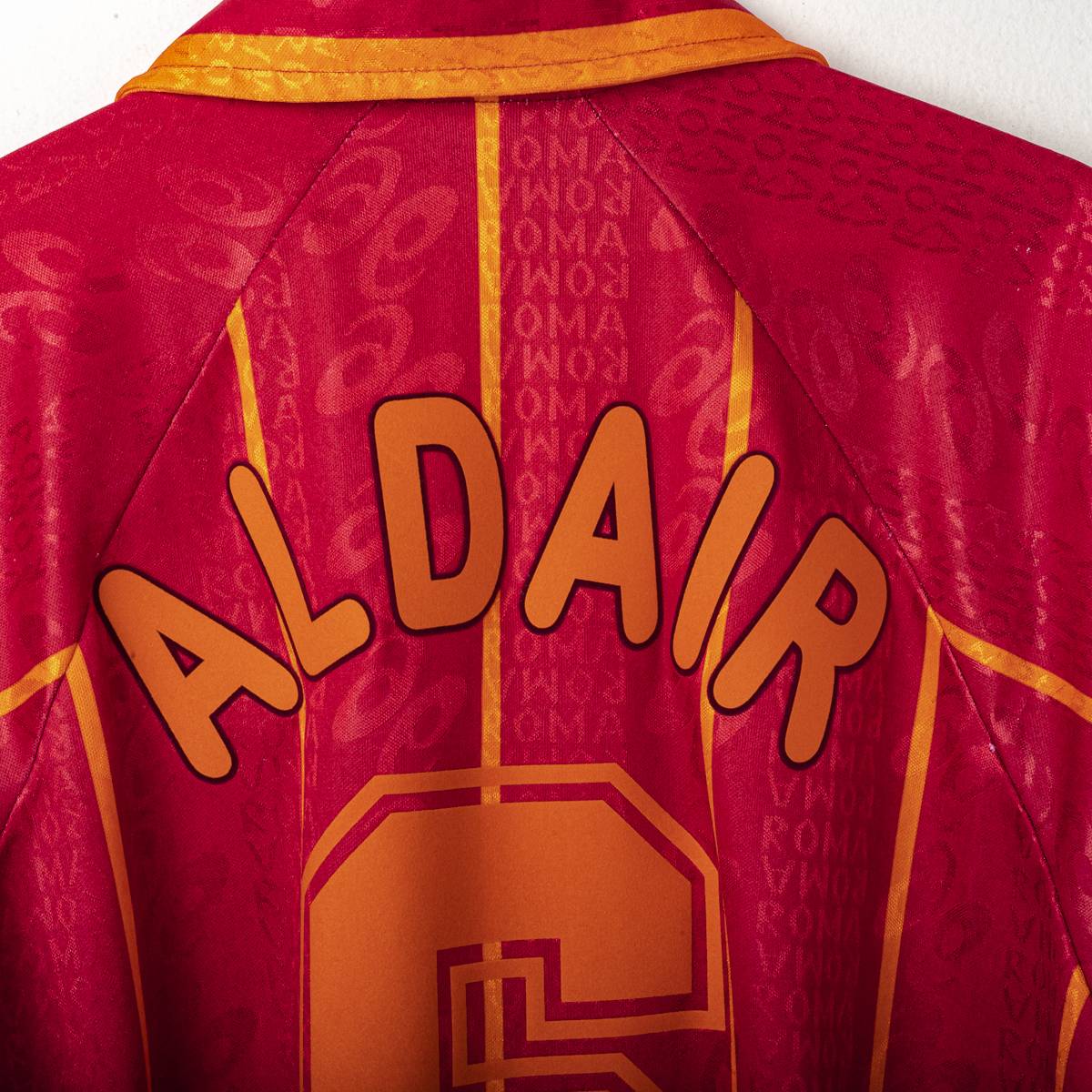 Maglia Home Roma Asics Aldair n6 1996/1997