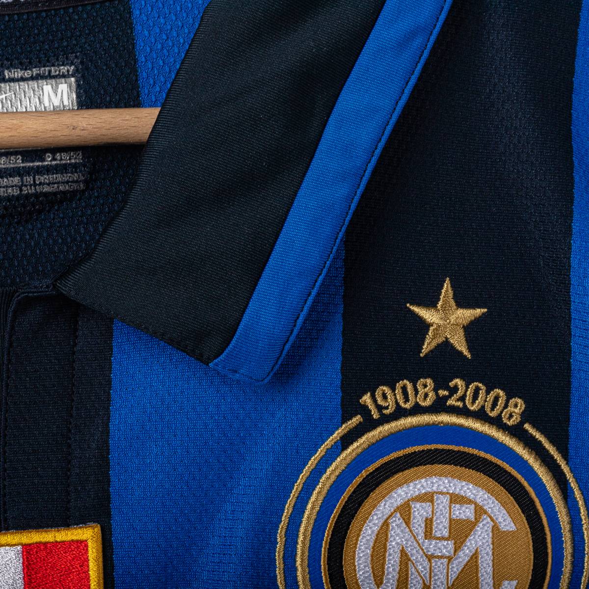 Maglia Home Fc Inter Nike Figo n7 2007/2008