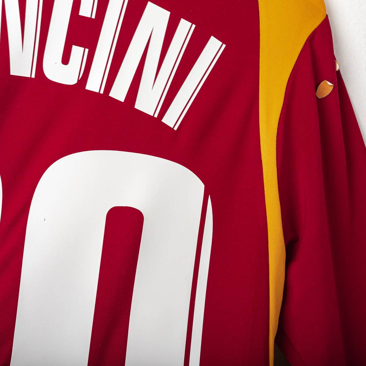 Maglia Home As Roma Diadora Mancini n30 2005/2006
