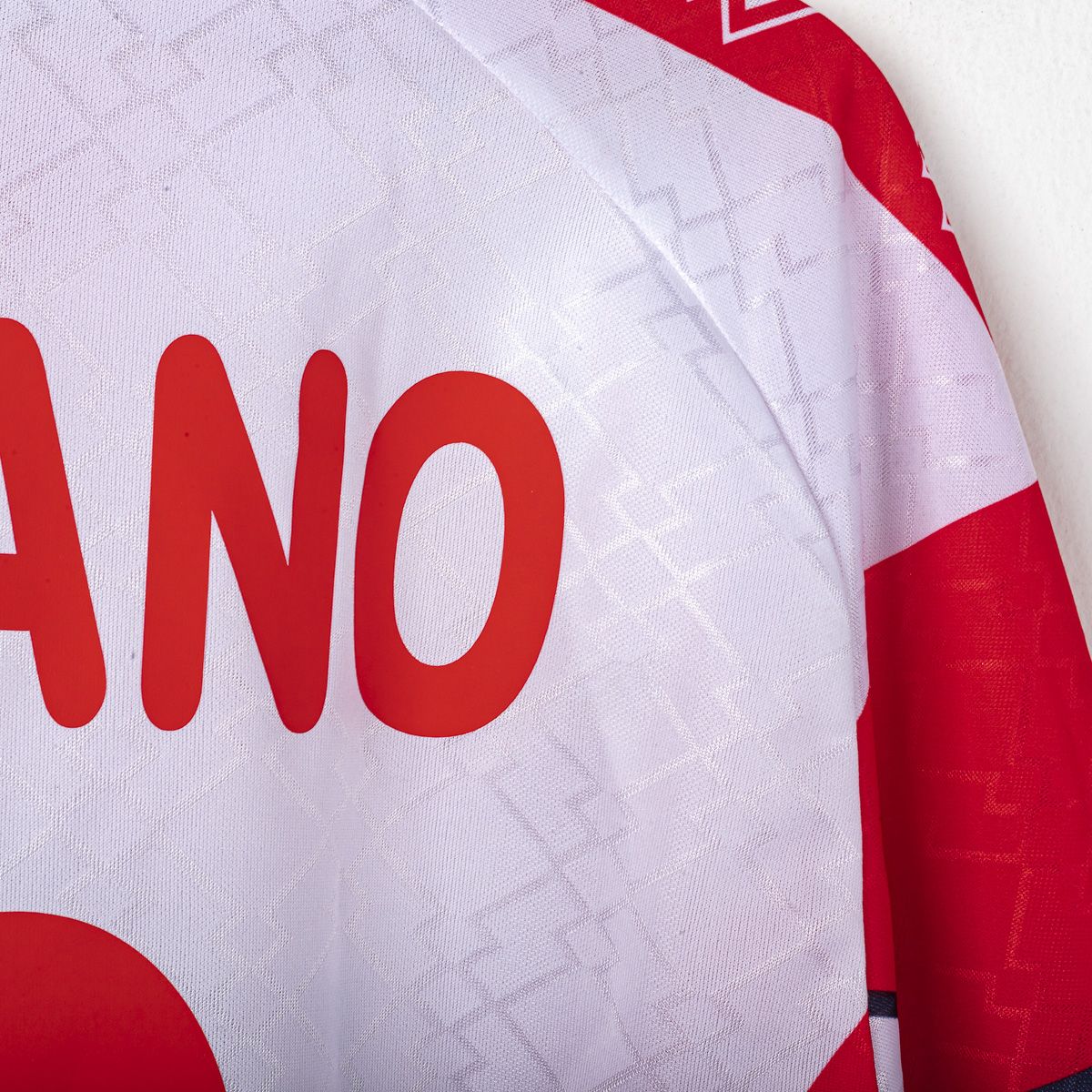 Maglia Home Bari Lotto Cassano 18 Autografata 1999/2000