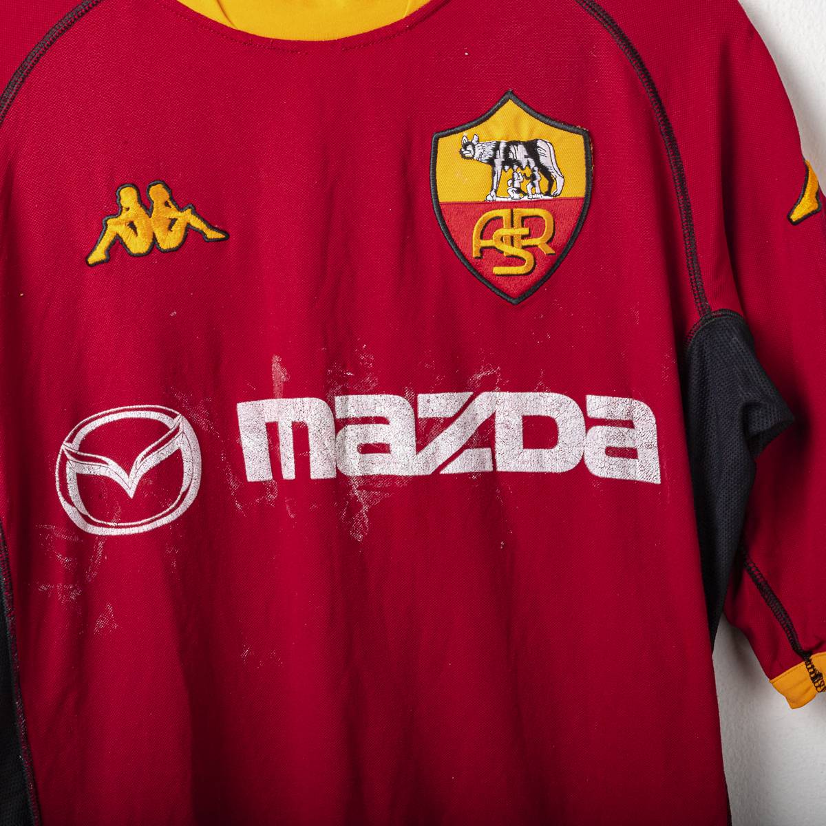 Maglia home As Roma Kappa Mazda 2002/2003