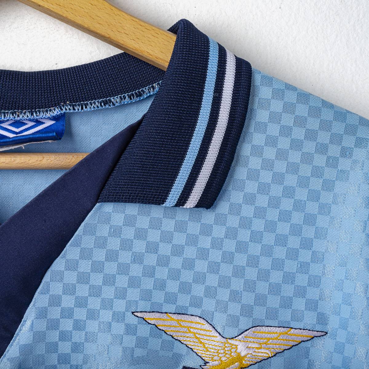 Maglia Home Lazio Umbro Signori 11 Banca di Roma 1995/1996