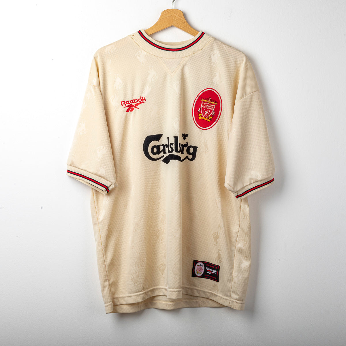 Maglia Away Liverpool Reebook Mc Manaman 7 1996/1997