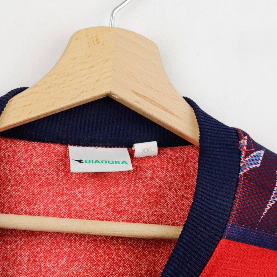Felpa Allenamento Napoli Diadora Rossa 2000/2001 by DIADORA - Home (18)