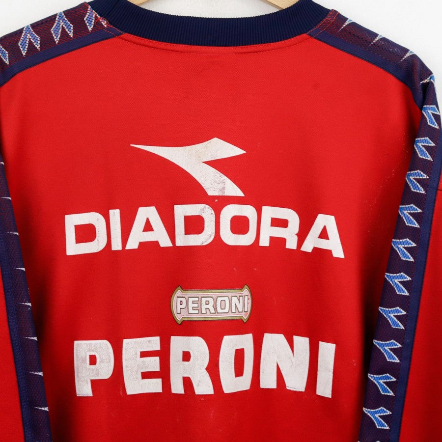 Felpa Allenamento Napoli Diadora Rossa 2000/2001 by DIADORA - Home (3)