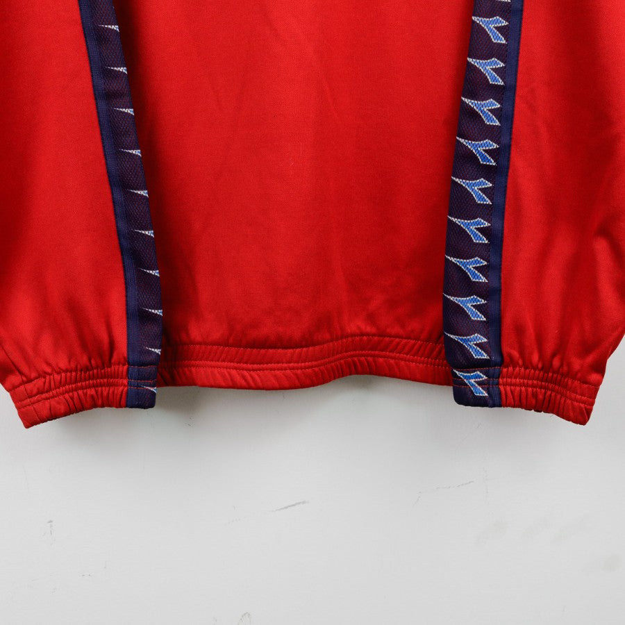 Felpa Allenamento Napoli Diadora Rossa 2000/2001 by DIADORA - Home (6)