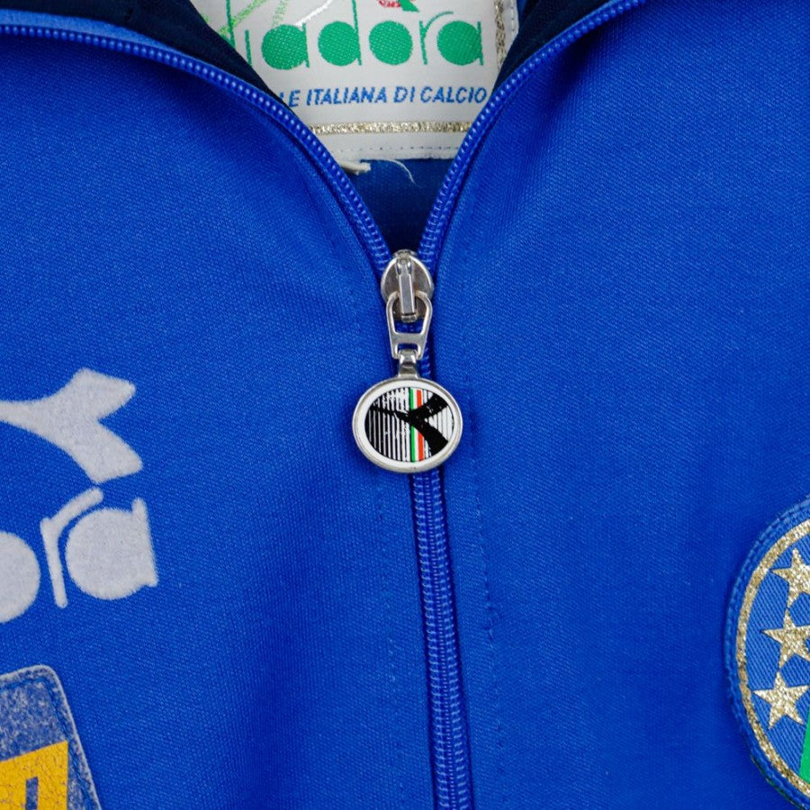 Felpa Italia Nazionale Diadora 1990 by DIADORA - Maglie vintage scontate del 30% (8)