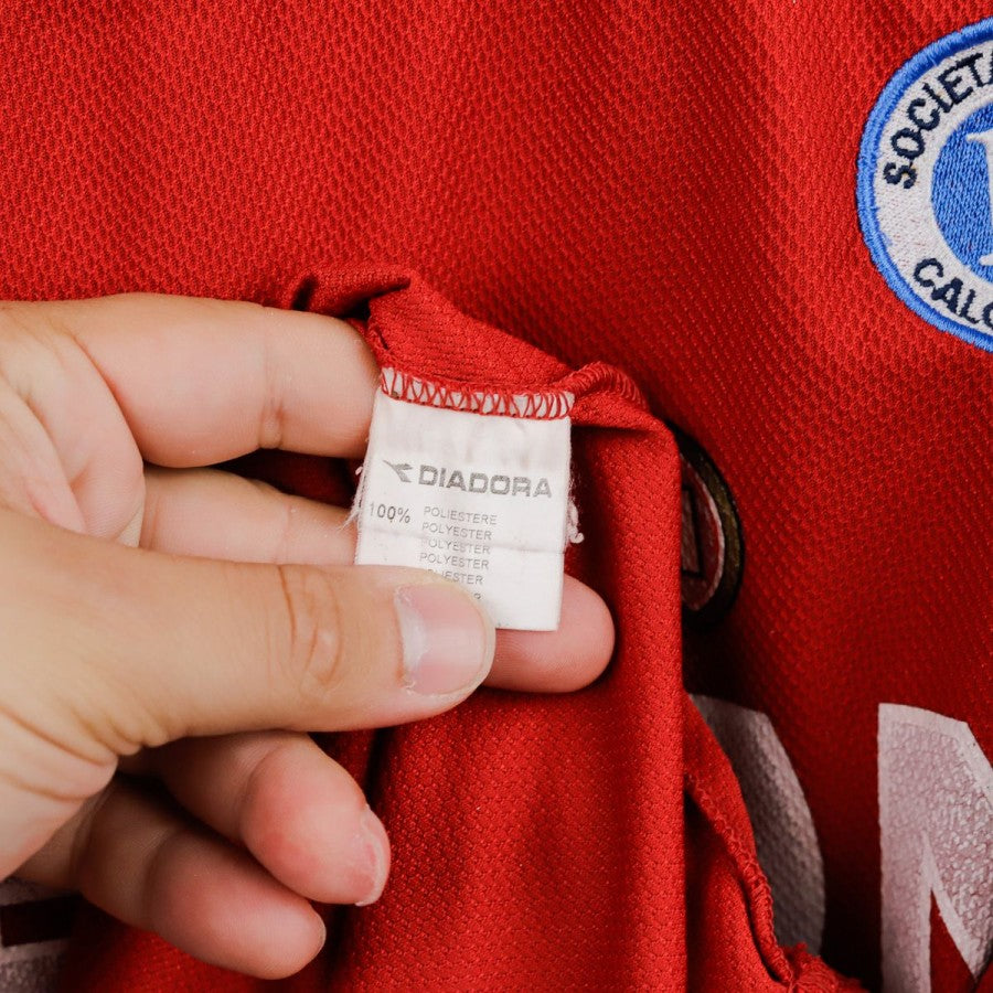 Maglia Allenamento Napoli Diadora Rossa 2000/2001 by DIADORA - Home (20)