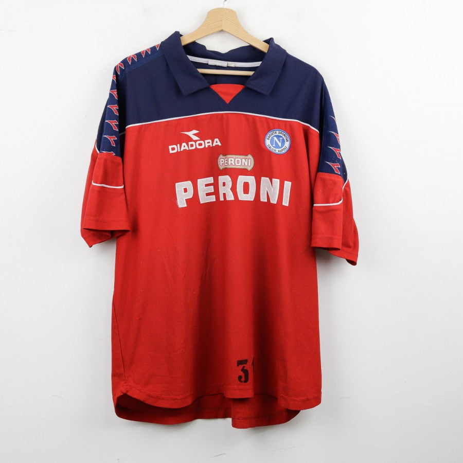 Maglia Allenamento Napoli Diadora Rossa 2000/2001 by DIADORA - Home