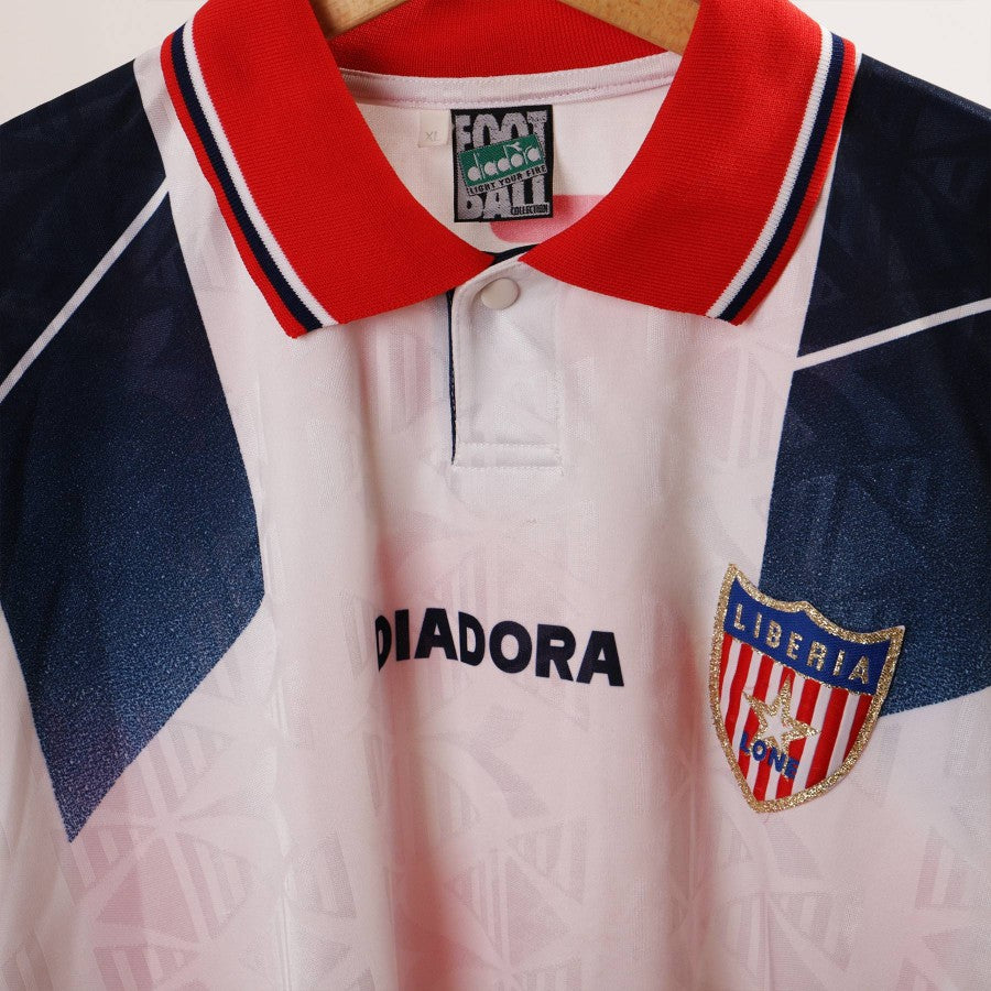 maglia away liberia diadora 1995/1996 weah 9 by DIADORA - Home (5)