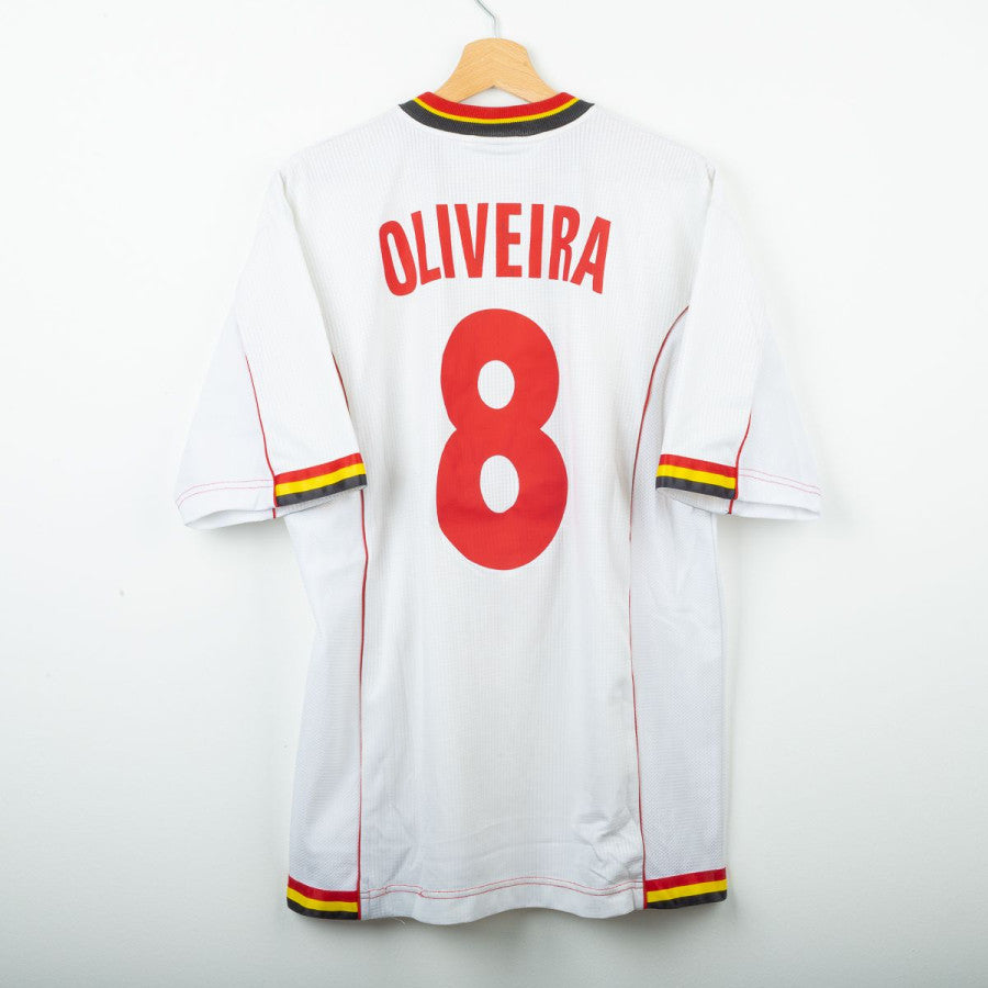 Maglia e pantaloncino Away Belgio Diadora Oliveira 8 Francia 98 by DIADORA (2)