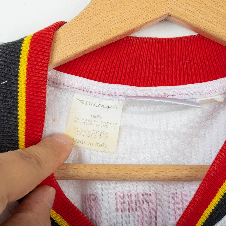 Maglia e pantaloncino Away Belgio Diadora Oliveira 8 Francia 98 by DIADORA (22)