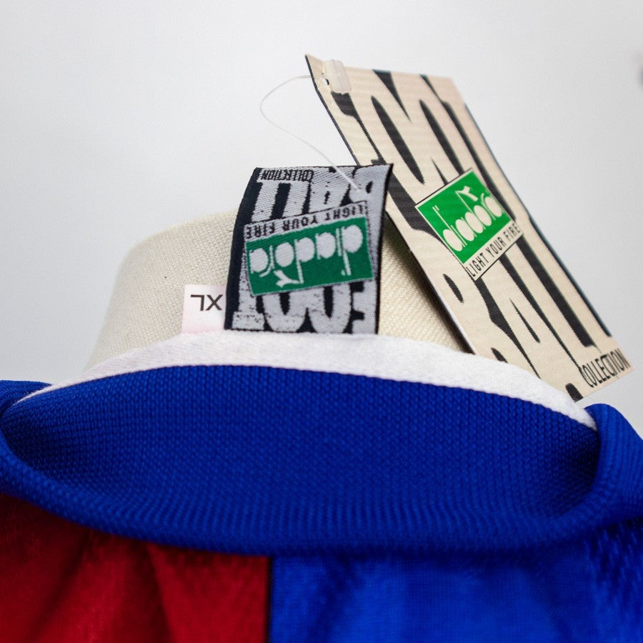 MAGLIA HOME BOLOGNA DIADORA 1996/1997 by DIADORA - Home (7)