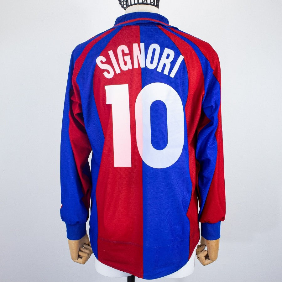 MAGLIA HOME BOLOGNA DIADORA 1999/2000 SIGNORI 10 by DIADORA - Serie A