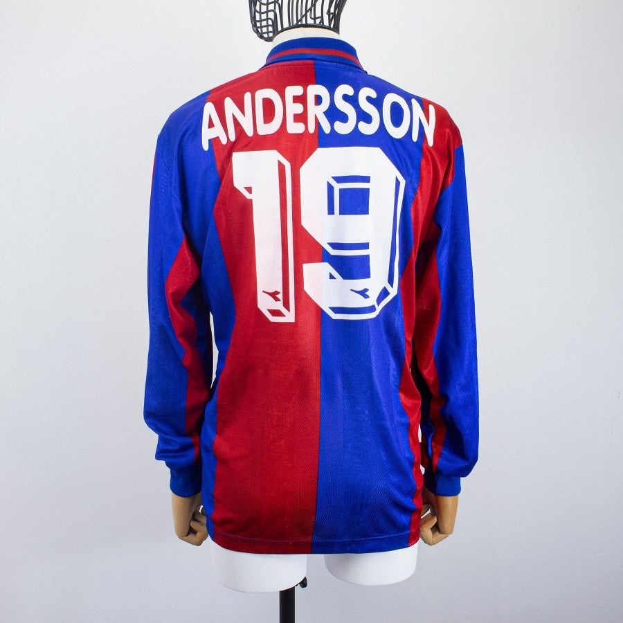 MAGLIA HOME BOLOGNA DIADORA ML 1996/1997 ANDERSSON 19 by DIADORA - Home