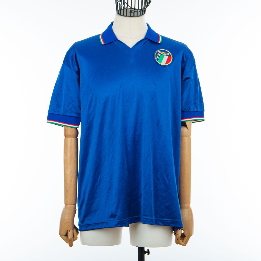 Maglia Home Italia Diadora 19 1986 by DIADORA - Home (2)