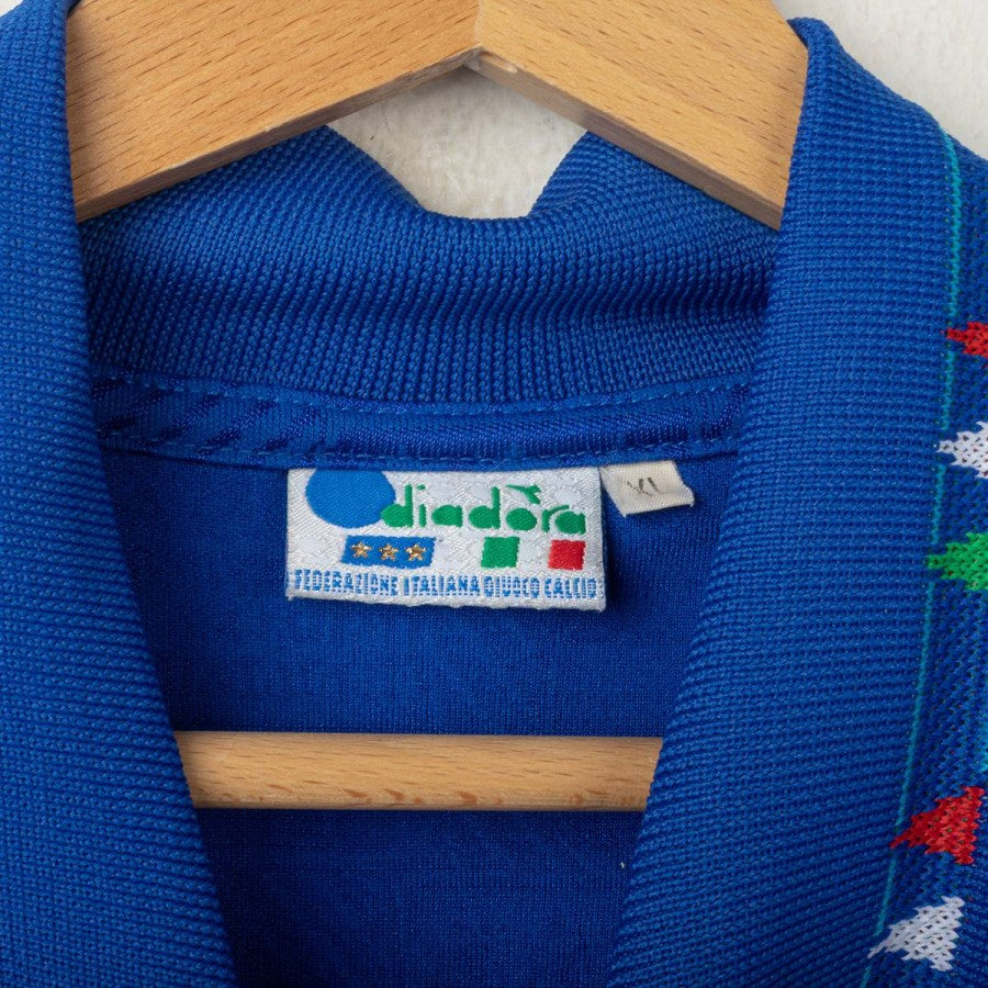 Maglia Home Italia Diadora Baggio 10 USA 1994 by DIADORA - Home (12)