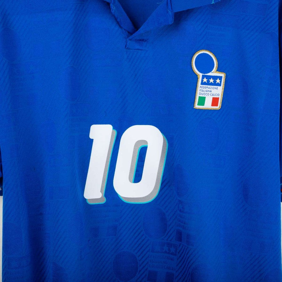 Maglia Home Italia Diadora Baggio 10 USA 1994 by DIADORA - Home (15)