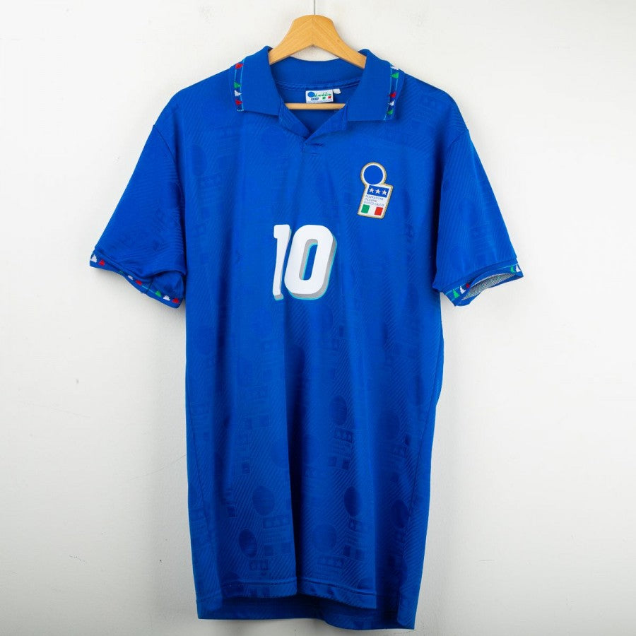 Maglia Home Italia Diadora Baggio 10 USA 1994 by DIADORA - Home (2)