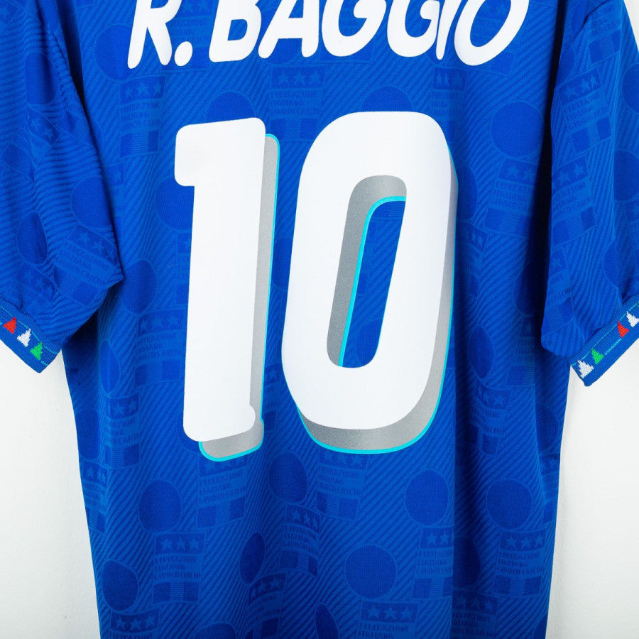 Maglia Home Italia Diadora Baggio 10 USA 1994 by DIADORA - Home (5)