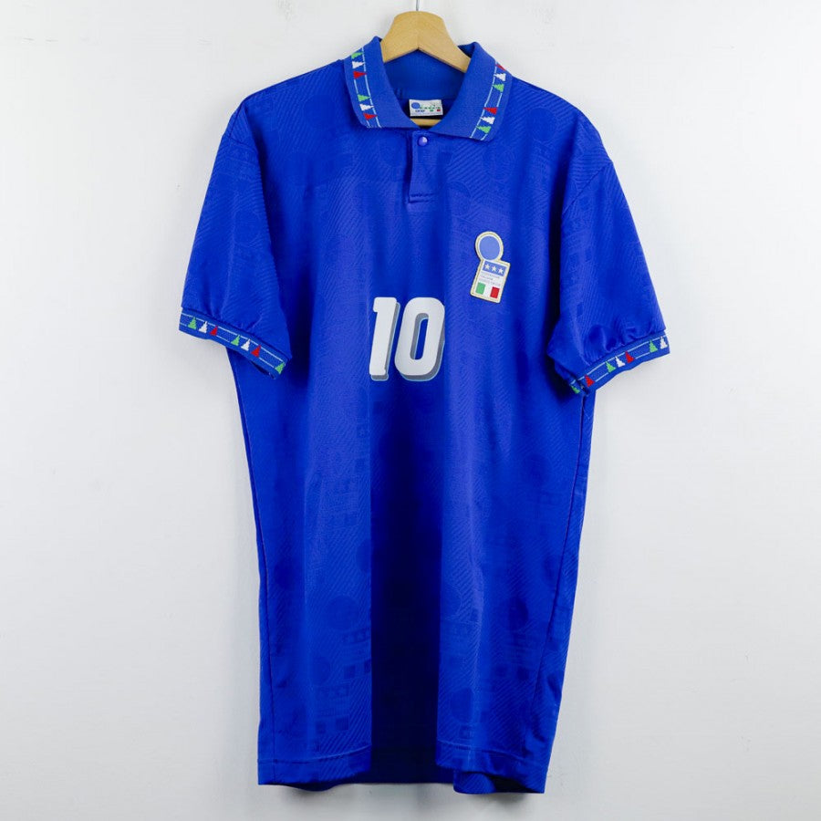 Maglia Home Italia Diadora Baggio n10 1994 by DIADORA - Home (2)