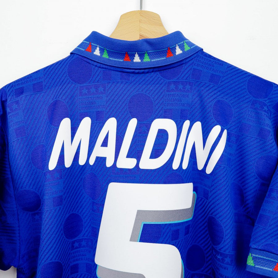 Maglia Home Italia Diadora Maldini 5 "USA 94" by DIADORA - Home (3)