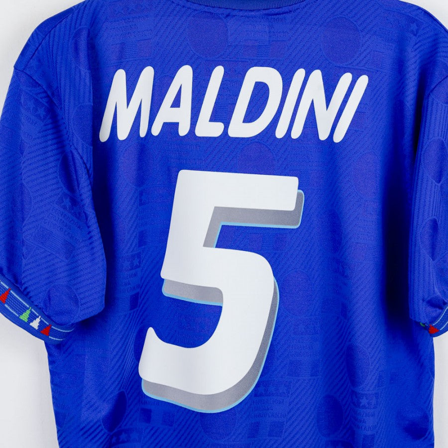Maglia Home Italia Diadora Maldini n5 Usa 1994 by DIADORA - Home (6)