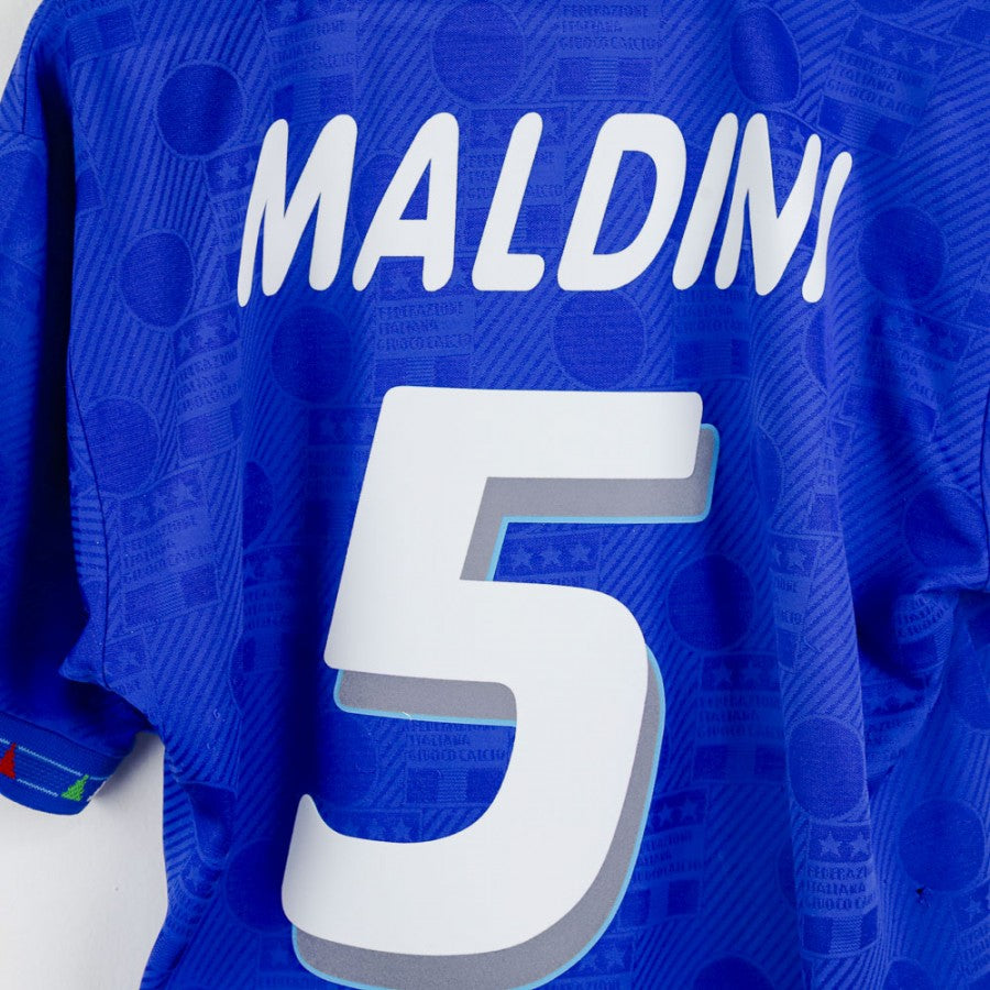Maglia Home Italia Diadora Maldini n5 Usa 1994 by DIADORA - Home (9)