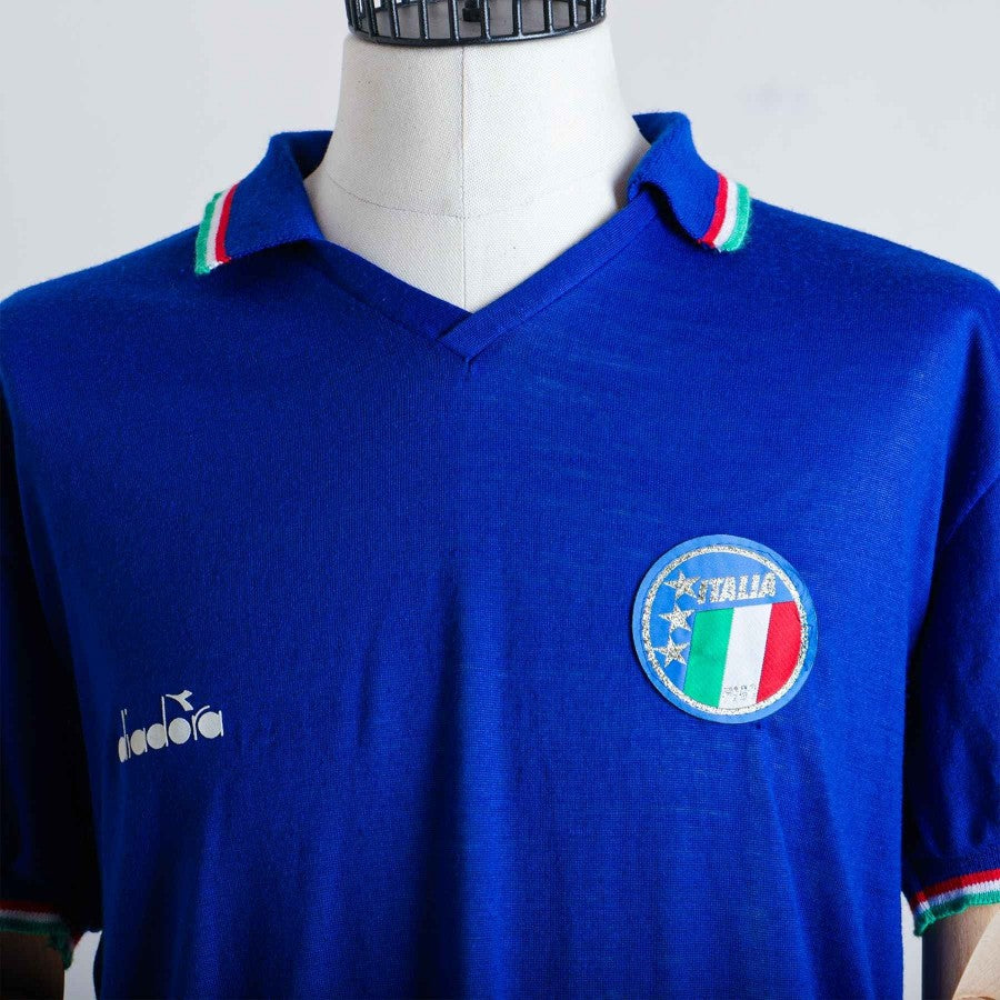 MAGLIA HOME ITALIA DIADORA MESSICO 86 SENZA ETICHETTA by DIADORA - Home (3)