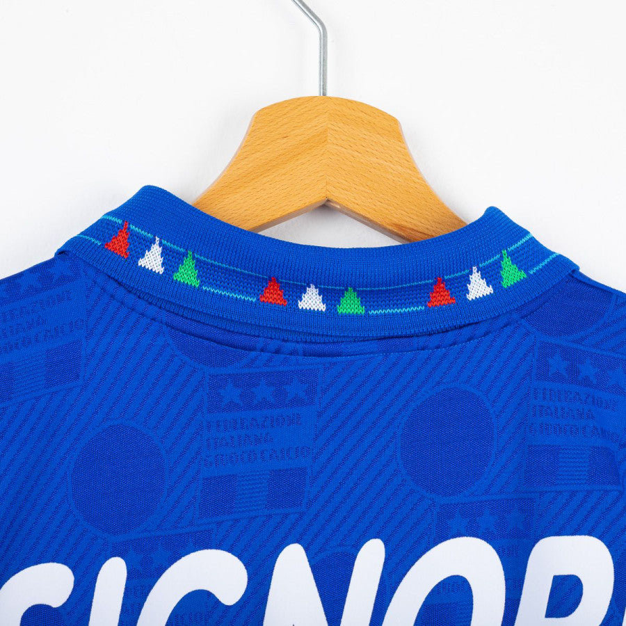 Maglia Home Italia Diadora Signori N20 Usa 1994 by DIADORA - Home (3)