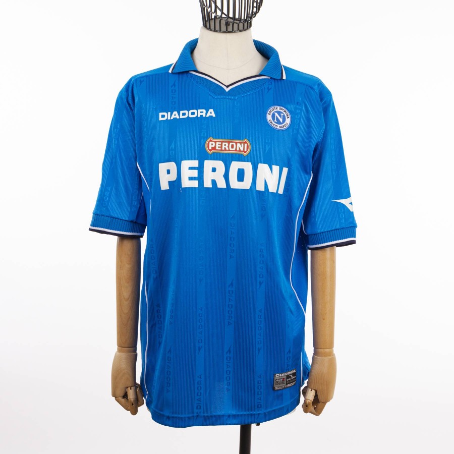 maglia home napoli baldini 15 2000/2001 by DIADORA - Home (2)
