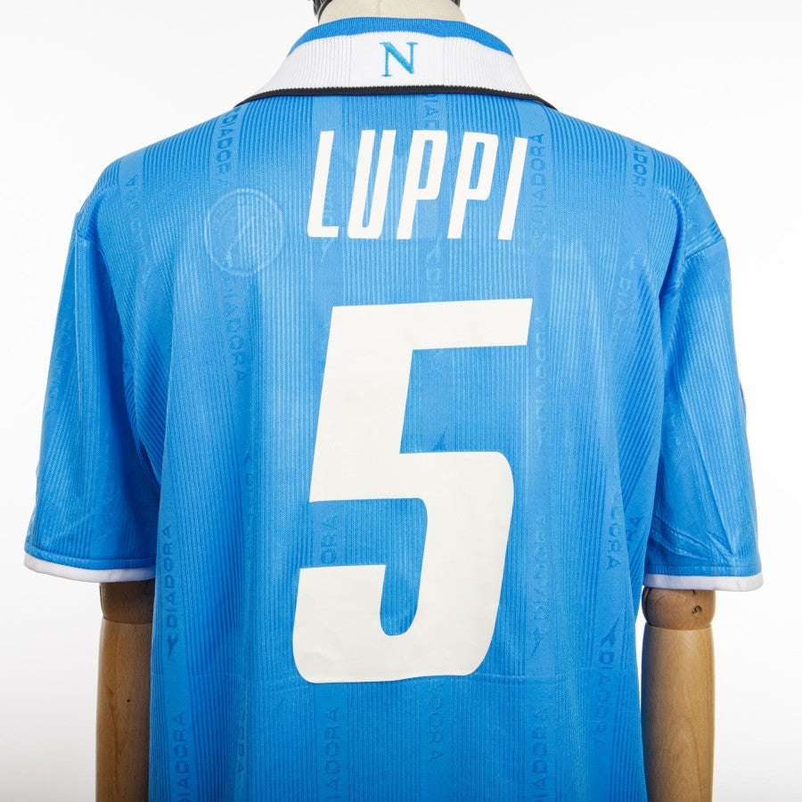 Maglia Home Napoli Diadora Luppi 5 2001/2002 by DIADORA - Home (10)