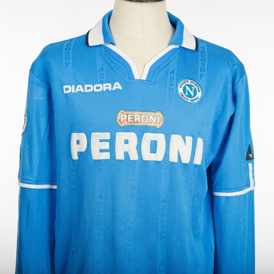 maglia home napoli ml moriero n7 2001/2002 by DIADORA - Home (9)