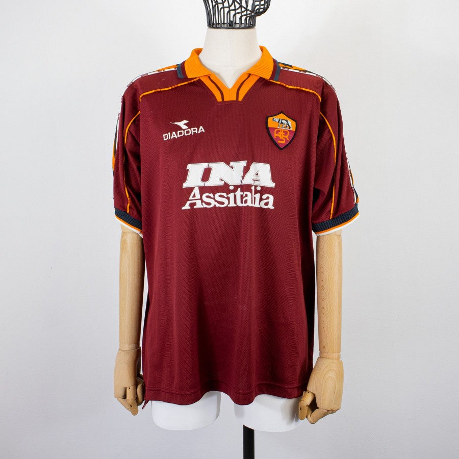 MAGLIA HOME ROMA DIADORA 1998/1999 DELVECCHIO 24 by DIADORA - Le 7 sorelle (2)