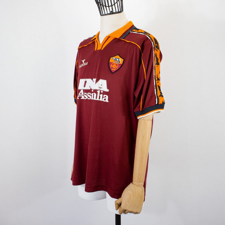 MAGLIA HOME ROMA DIADORA 1998/1999 DELVECCHIO 24 by DIADORA - Le 7 sorelle (3)