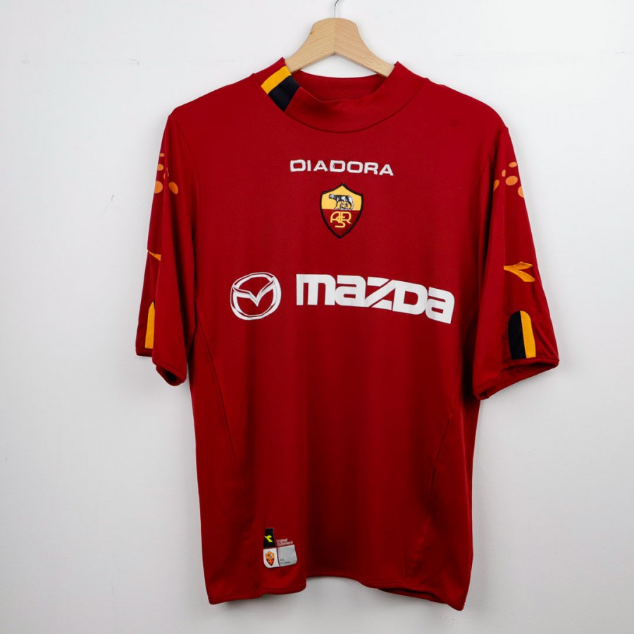 Maglia Home Roma Diadora Cassano 18 2004/2005 by DIADORA - Home (2)