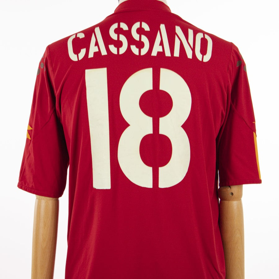Maglia Home Roma Diadora Cassano 18 2004/2005 by DIADORA - Home (10)