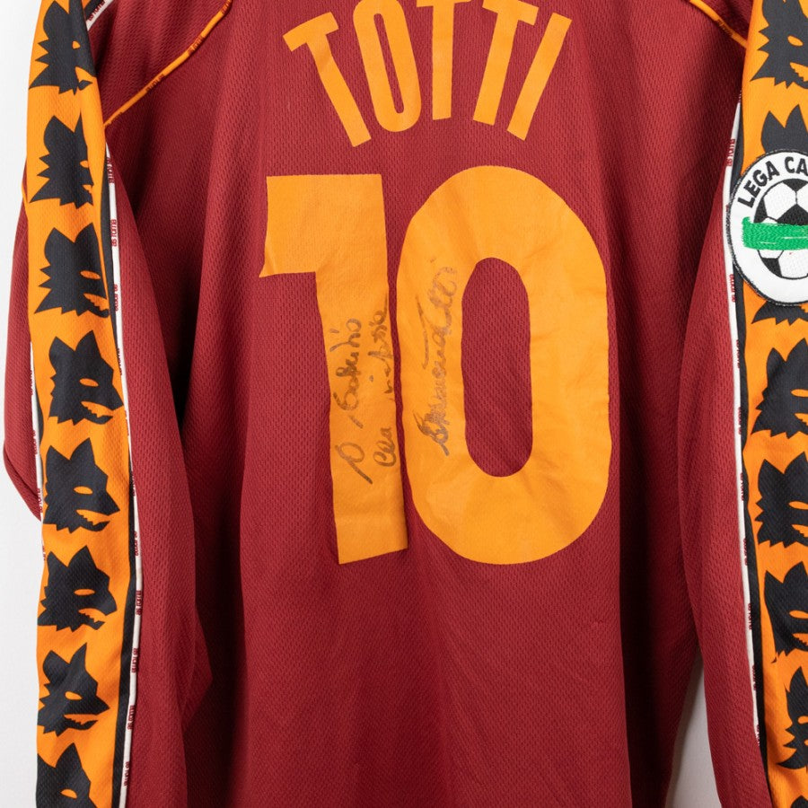 maglia home roma diadora totti 10 1998/1999 autografata by DIADORA - Home (5)