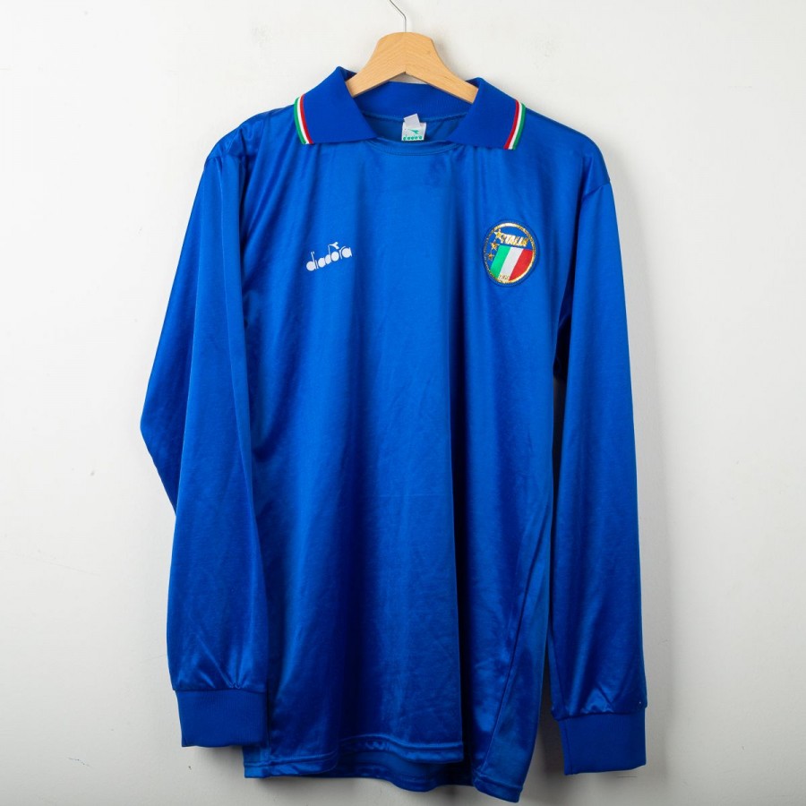 Maglia Italia Home Diadora n.10 1990 by DIADORA - Home (2)
