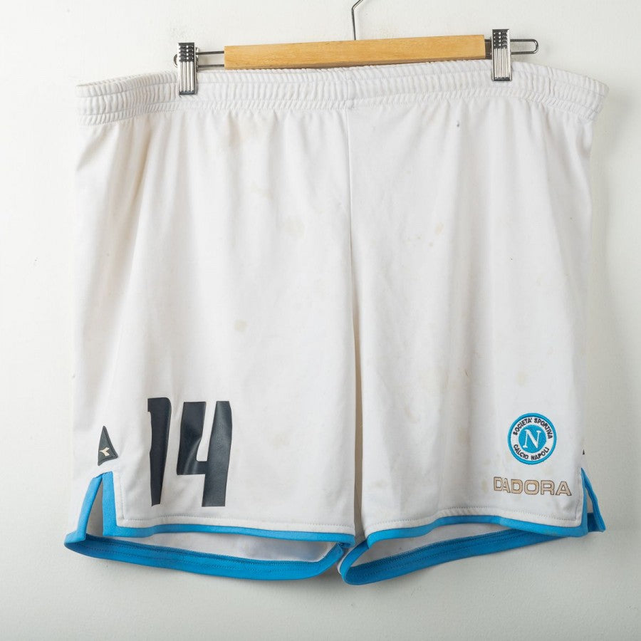 Pantaloncini Home Napoli Diadora n14 2001/2002 by DIADORA - Home