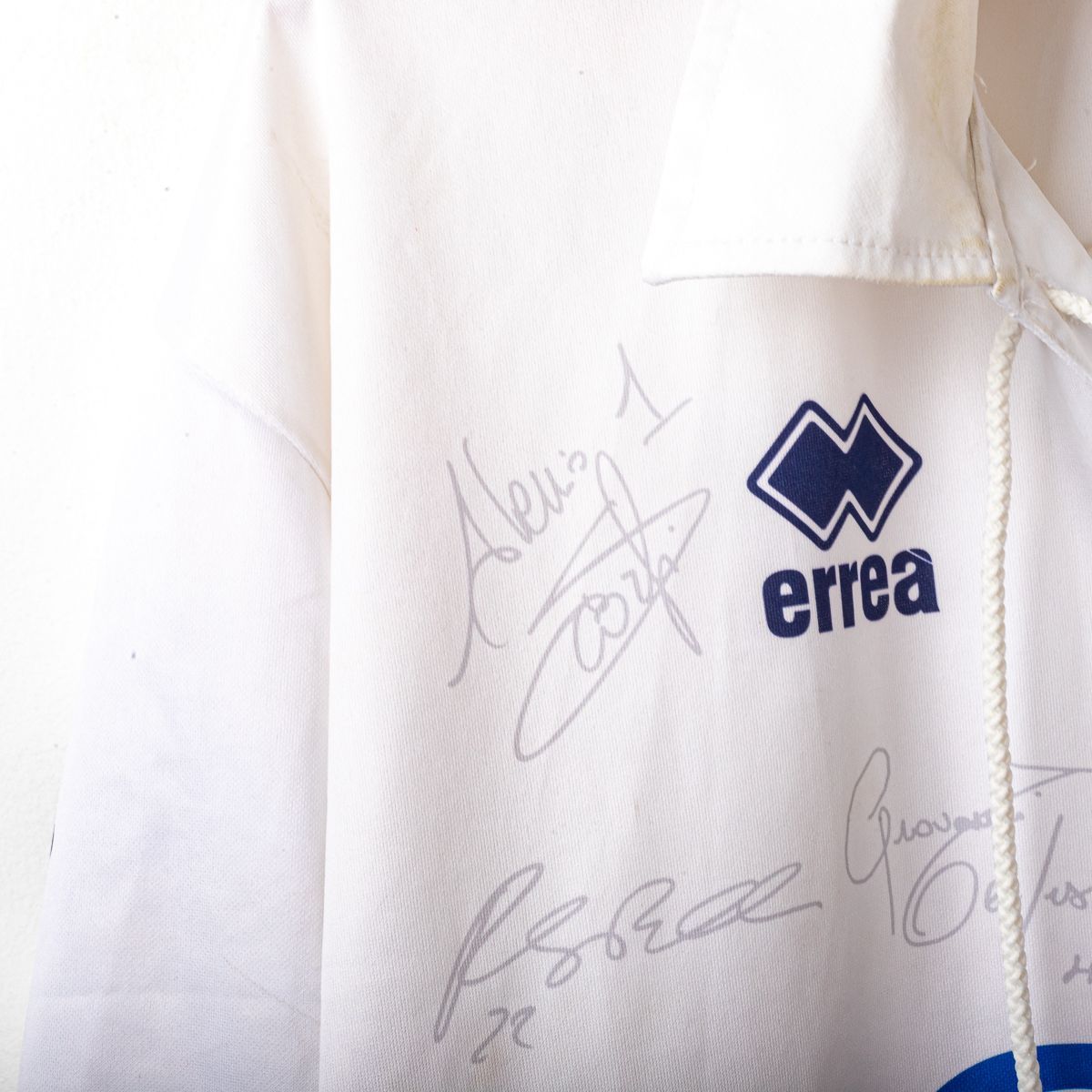 Maglia away genoa errea autografata 2004/2005
