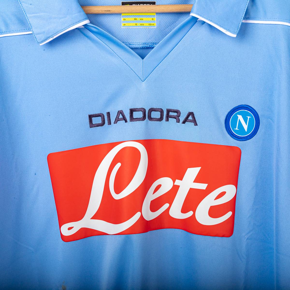 Maglia Home Ssc Napoli Diadora Lavezzi 7 2008/2009