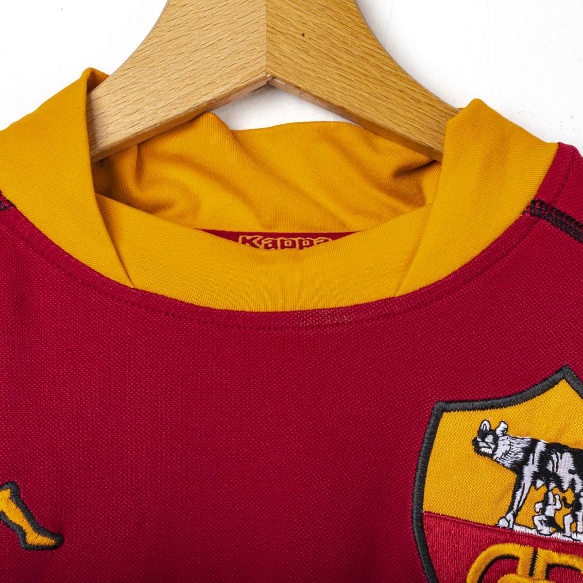 Maglia Home Roma Kappa Aldair 6 2002/2003