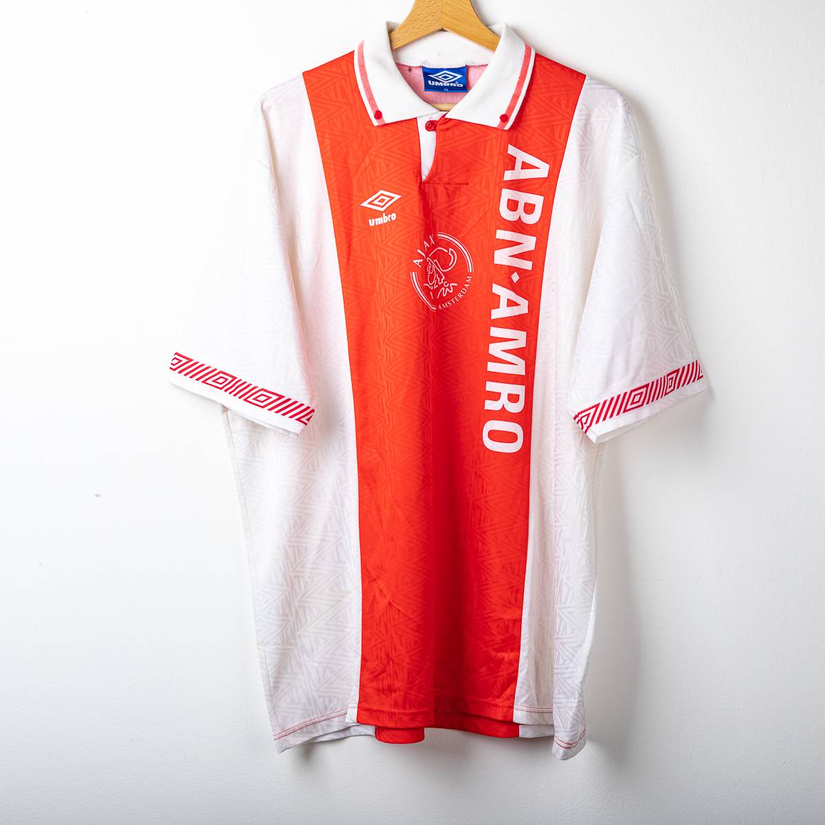 Maglia Home Ajax Umbro Abn Amro 1991/1992